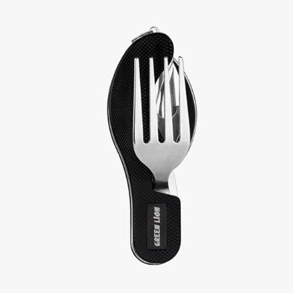 ست قاشق و چنگال مسافرتی گرین لاین Green Lion 4 in 1 Cutlery Set