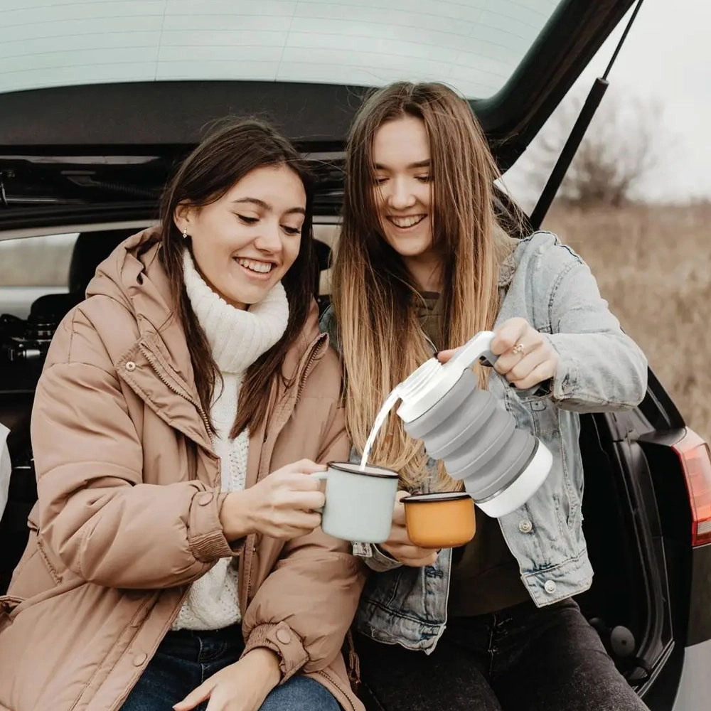 کتری برقی تاشو خودرو گرین لاین مدل Electric Kettle GNCARFELKT