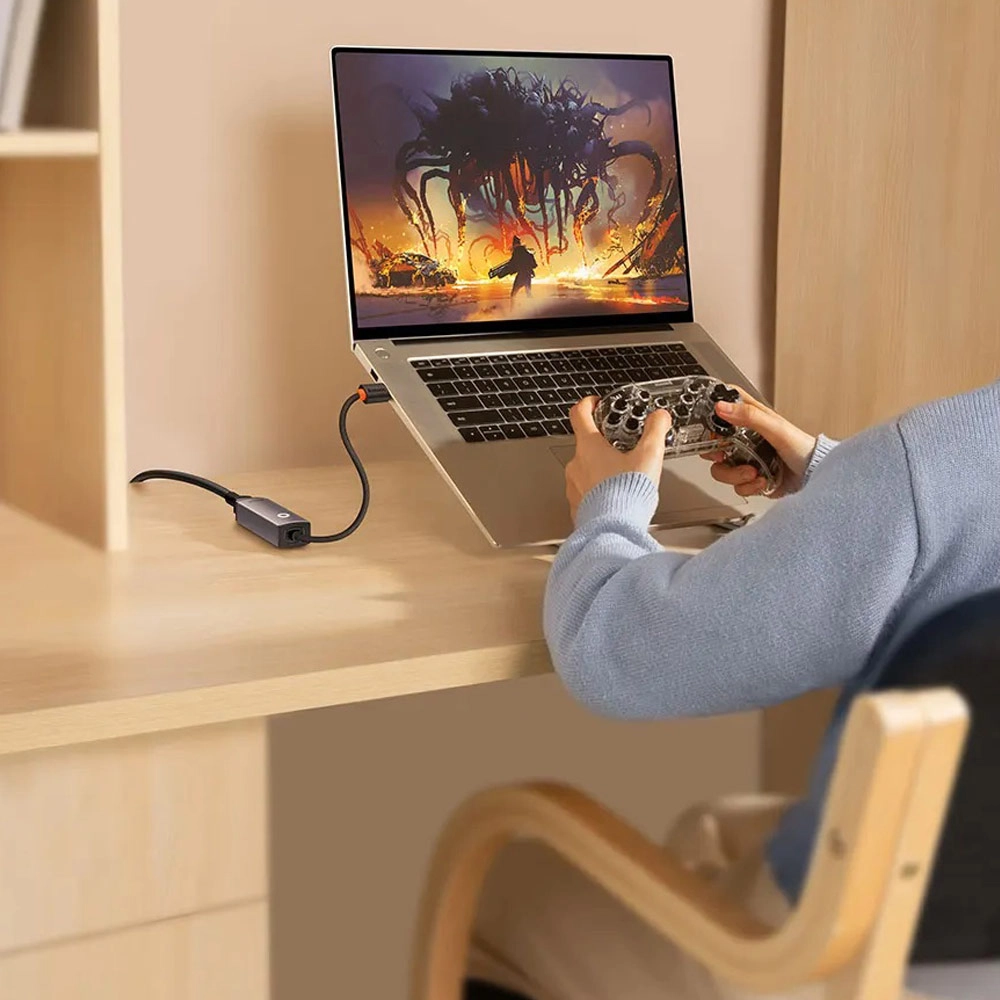 کابل تبدیل USB به LAN بیسوس Baseus BS-OH006 WKQX000113