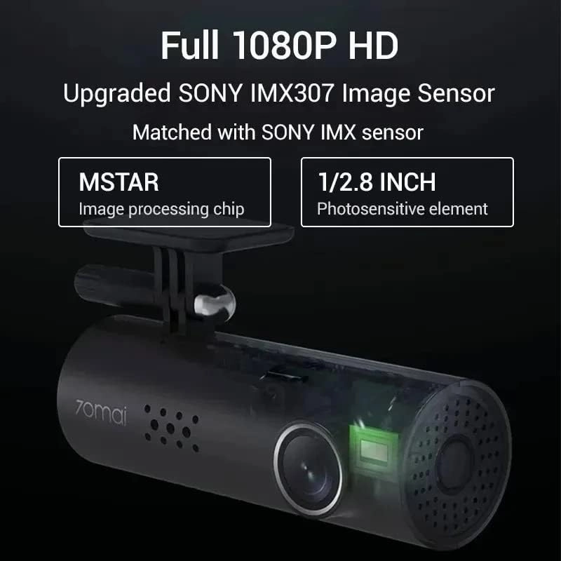 دوربین خودرو سوِنتی مِی شیائومی مدل 70mai Smart Dash Cam 1S Midrive D06