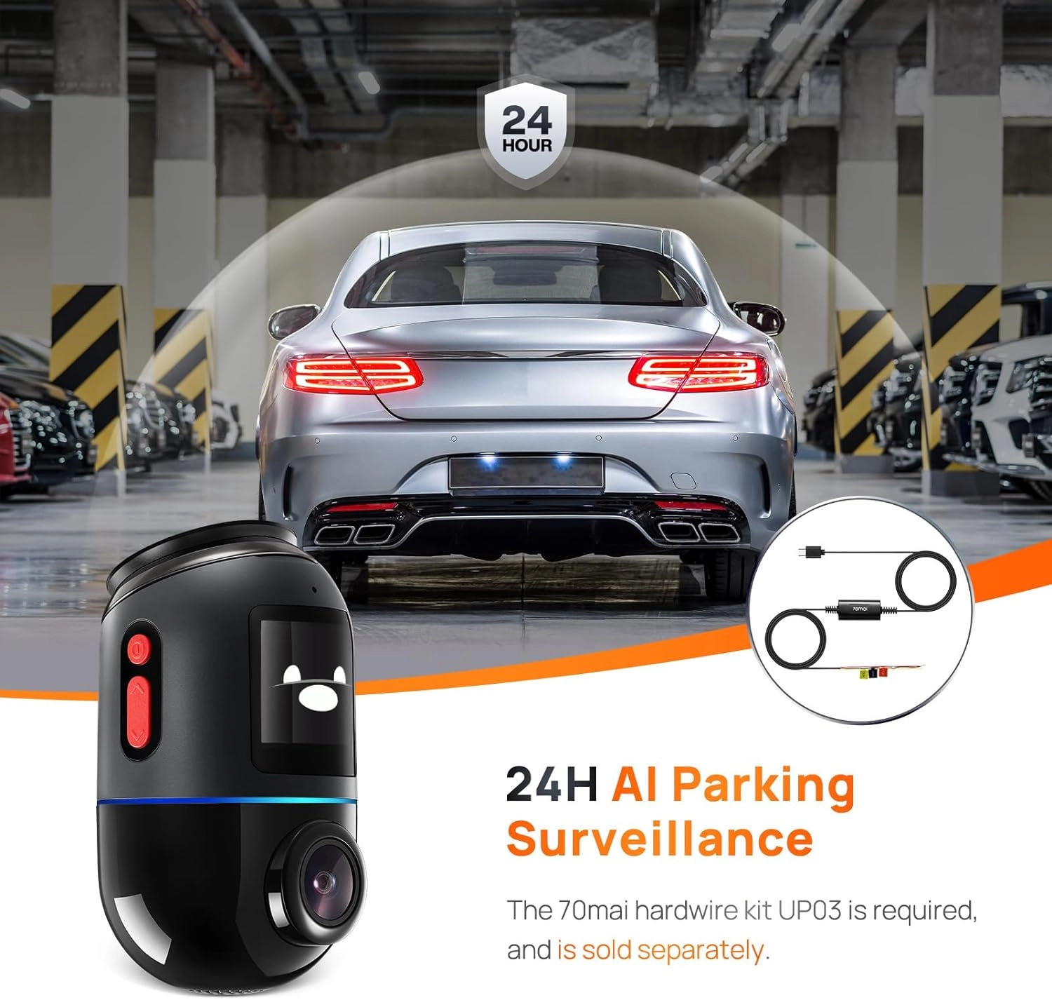 دوربین خودروی شیائومی سونتی می مدل 70mai Dash Cam Omni X200