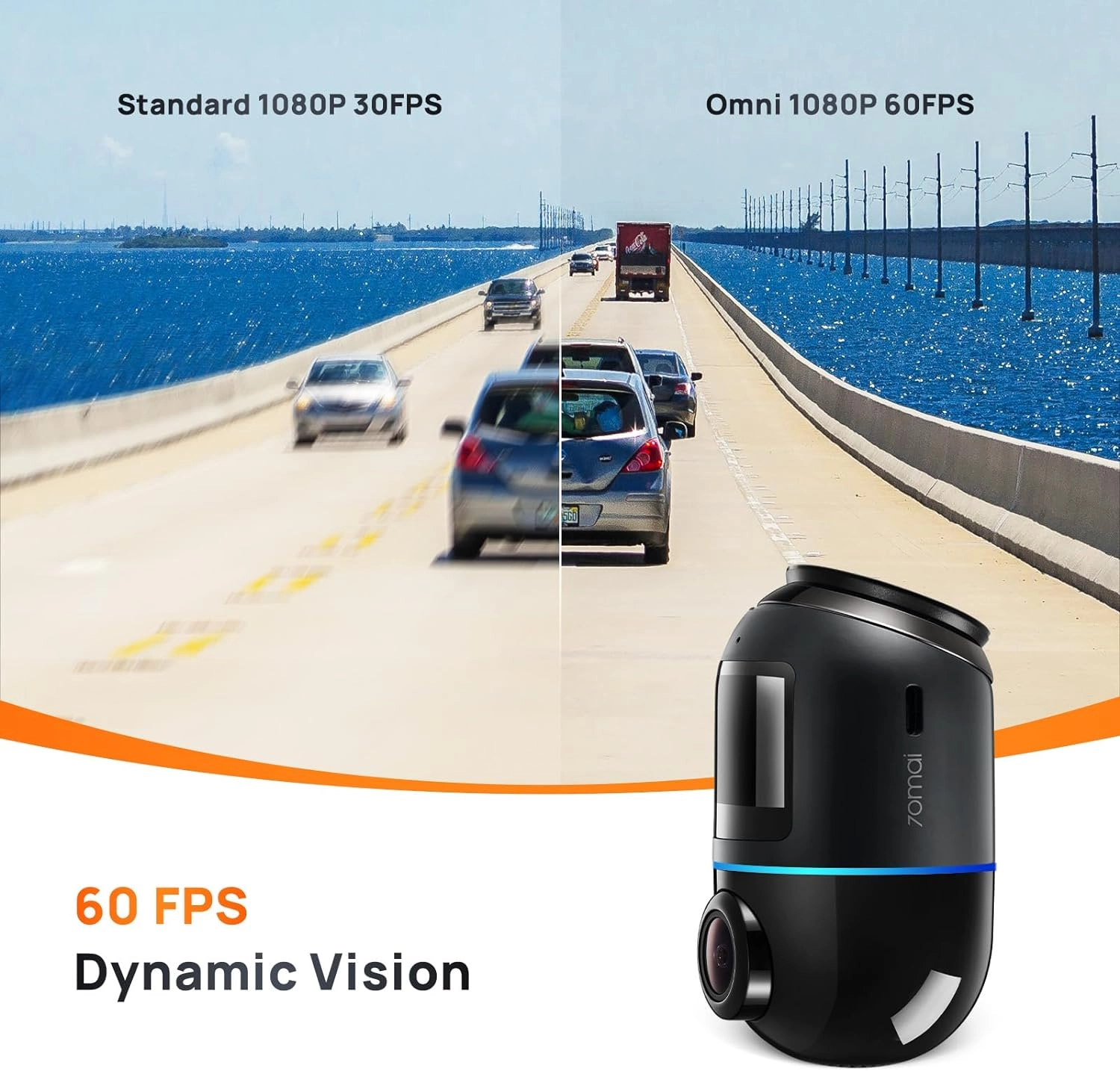 دوربین خودروی شیائومی سونتی می مدل 70mai Dash Cam Omni X200