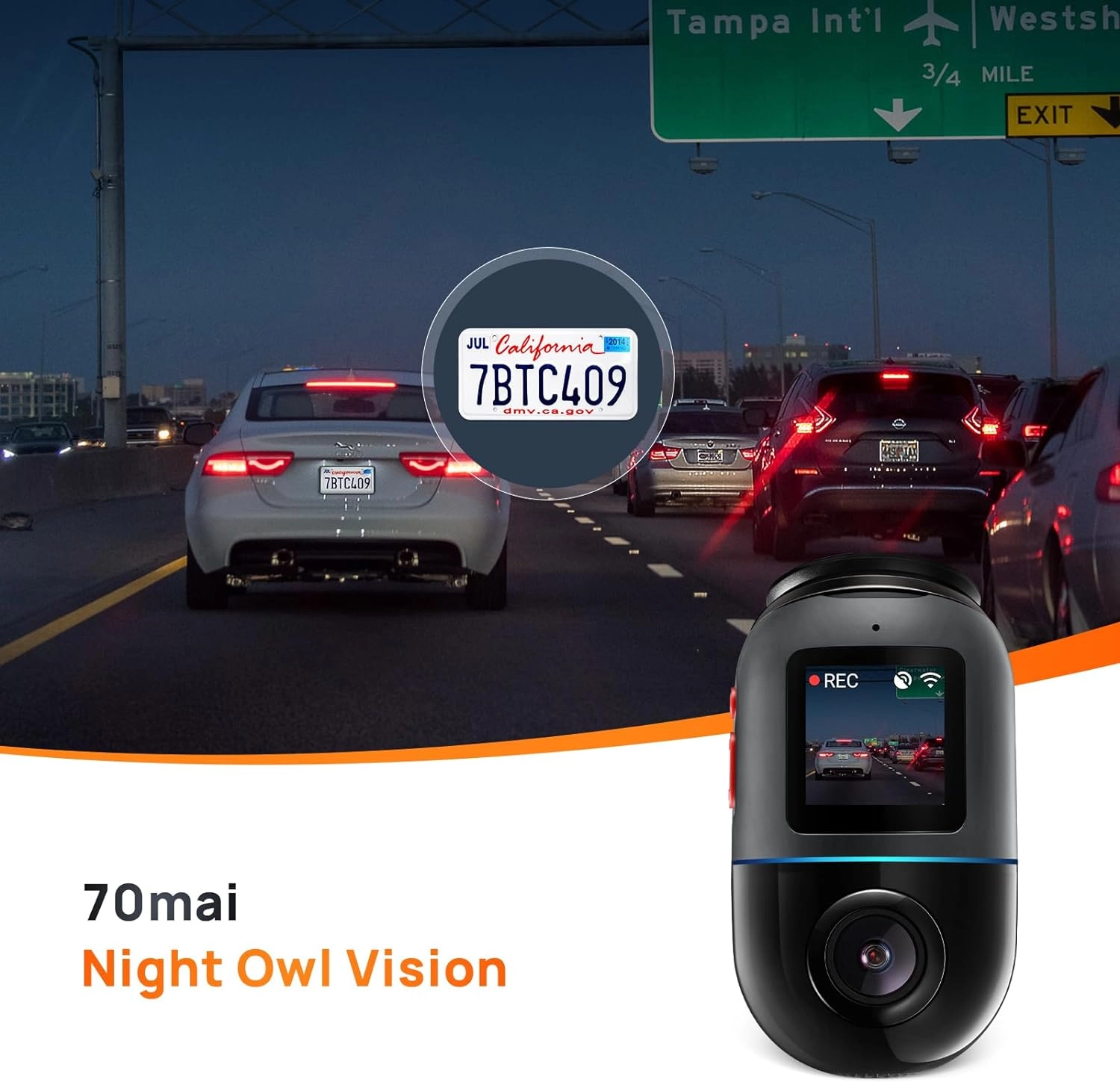 دوربین خودروی شیائومی سونتی می مدل 70mai Dash Cam Omni X200